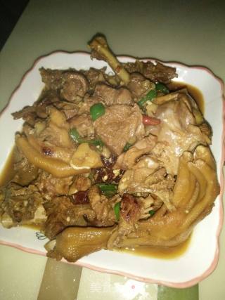 红烧鹅肉的做法步骤：9