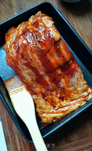 中式烤排骨的做法步骤：4