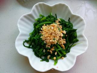 蚝油茼蒿尖的做法步骤：7