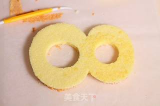 ins草莓数字蛋糕的做法步骤：16