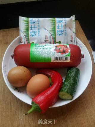 鸡蛋卷饼的做法步骤：1