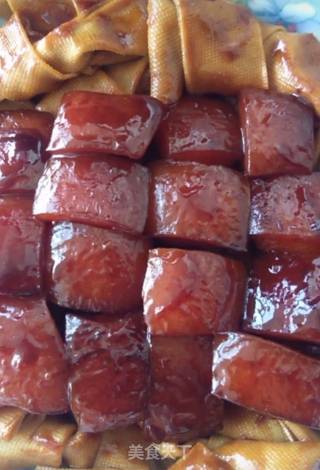 五花肉炖豆皮的做法步骤：10