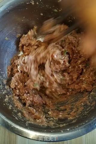 肉丸蒸蛋的做法步骤：6