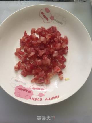 荷叶蒸糯米饭的做法步骤：6