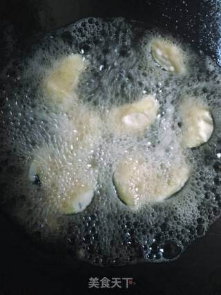 炸茄子拌黄瓜的做法步骤：4