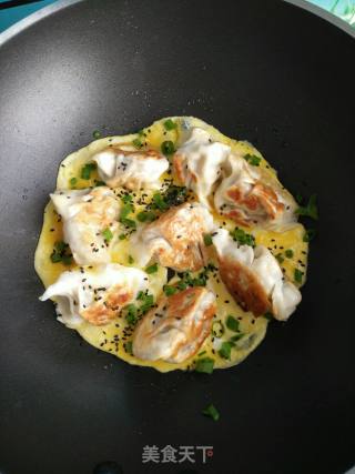 鸡蛋煎饺的做法步骤：5