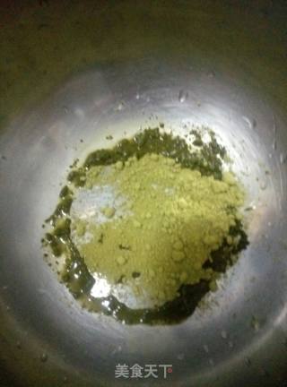 抹茶仙豆糕的做法步骤：2