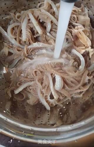 家常爆肚的做法步骤：2