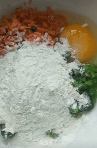 营养蔬菜饼的做法步骤：5