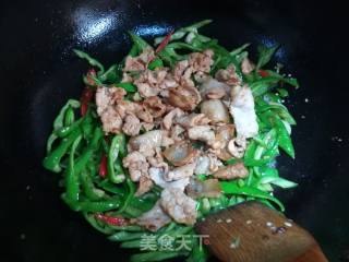 经典湘菜辣椒炒肉的做法步骤：11
