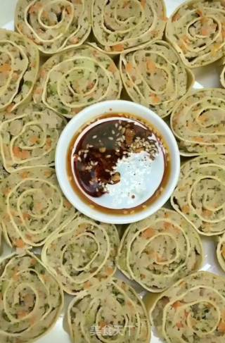 干豆腐肉卷的做法步骤：10