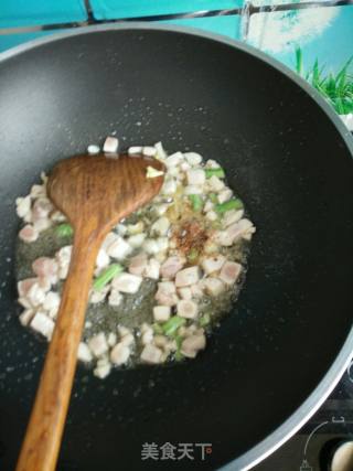 肉丁炒豆角的做法步骤：5