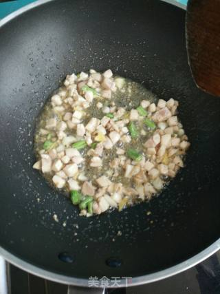 肉丁炒豆角的做法步骤：6