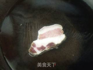 腊肉干豆腐的做法步骤：2