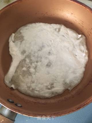 火腿青菜手抓饼的做法步骤：2