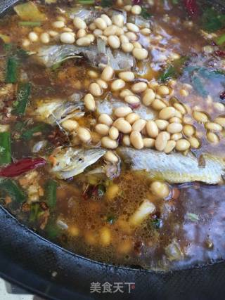 黄豆炖鱼的做法步骤：9