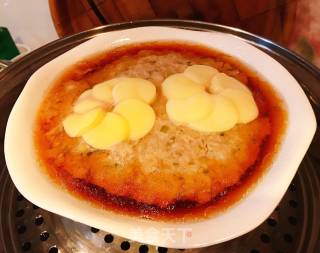 福花蒸肉#蒸菜#的做法步骤：8