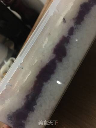 玫瑰紫薯凉糕的做法步骤：6