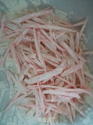 蒸胡萝卜丝的做法步骤：4