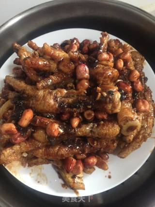 豉汁蒸凤爪的做法步骤：7