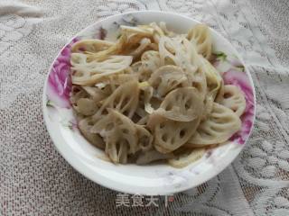 清炒藕片的做法步骤：5