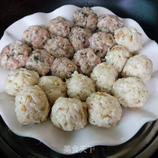 蒸双丸的做法步骤：7