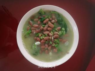菠菜烩红豆的做法步骤：8