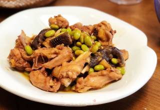 毛豆炒仔鸡的做法步骤：9