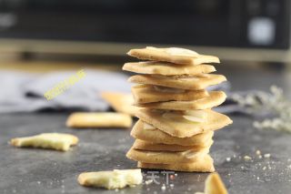 美味赛过薯片的香脆零嘴--杏仁脆片的做法步骤：1