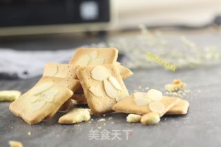 美味赛过薯片的香脆零嘴--杏仁脆片的做法步骤：14