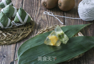 水果冰晶粽丨在家DIY星巴克同款星冰粽的做法步骤：16