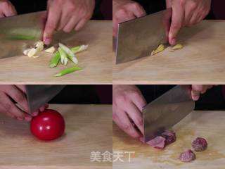 西红柿牛腩的做法步骤：2