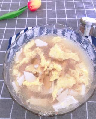 粉丝豆腐鸡蛋汤的做法步骤：6