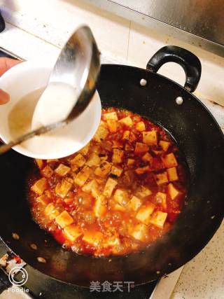 麻婆豆腐的做法步骤：7