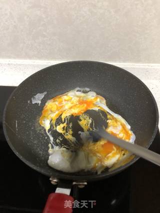 黄金蛋炒饭的做法步骤：4