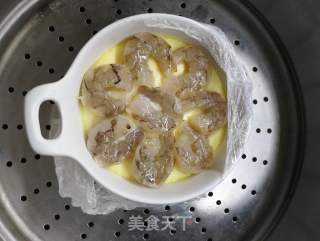 鲜虾蒸蛋的做法步骤：8