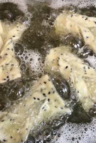香酥麻叶的做法步骤：10
