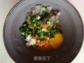 虾仁豆腐饼的做法步骤：4