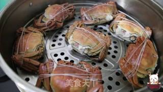 清蒸大闸蟹的做法步骤：6