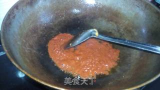 茄汁荔枝麻园的做法步骤：5