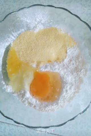 香甜松软发面饼的做法步骤：2