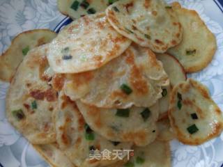 葱花鸡蛋饼的做法步骤：4