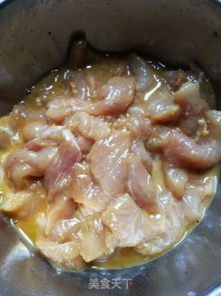 酥脆肉条的做法步骤：1