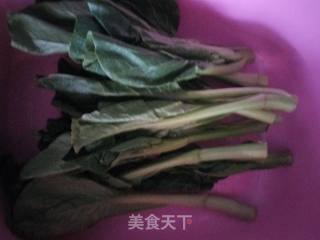 白灼芥兰的做法步骤：1