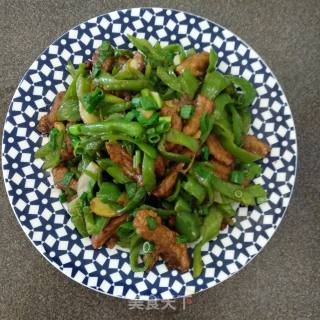 青椒牛肉片的做法步骤：7
