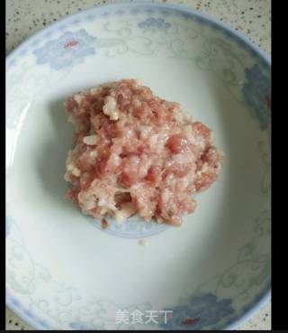 蒸肉末豆腐块儿的做法步骤：2