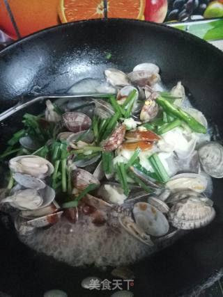 辣炒花蛤的做法步骤：5