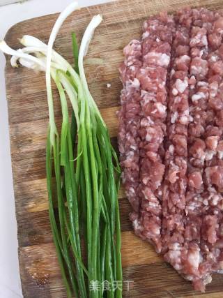 肉末蒸杏鲍菇的做法步骤：2