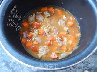 胡萝卜排骨焖饭的做法步骤：8