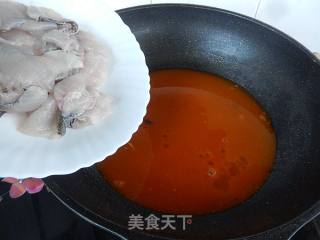茄汁鲈鱼片的做法步骤：6